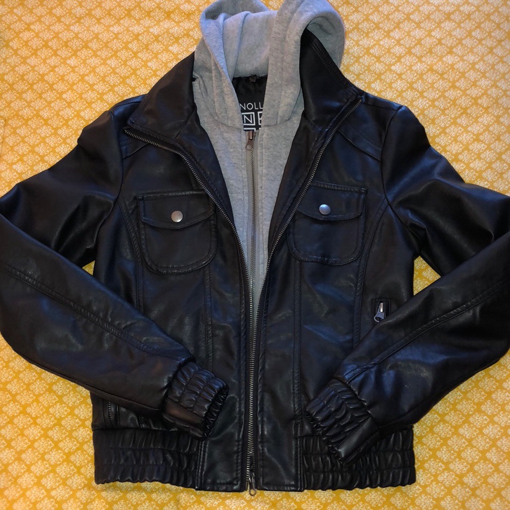 Nollie leather jacket